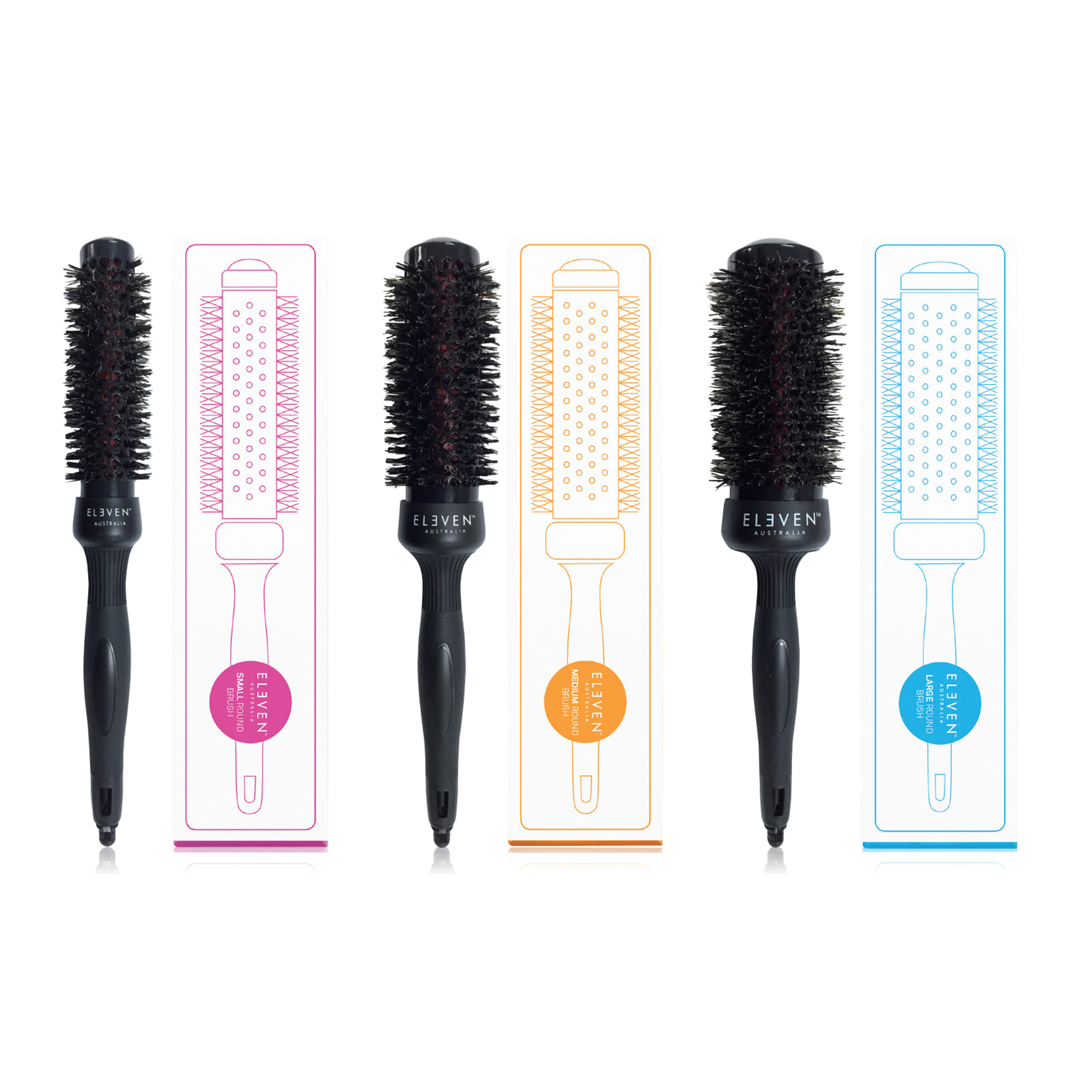 Eleven Australia Round Brushes to buy online in the UK